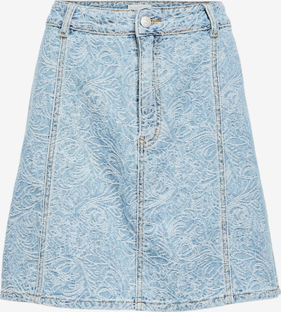 Sijonas 'OBJMirwa' iš OBJECT, spalva – šviesiai mėlyna / balta, Prekių apžvalga