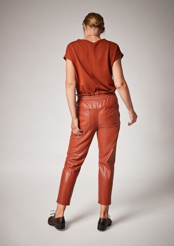 COMMA Regular Broek in Rood