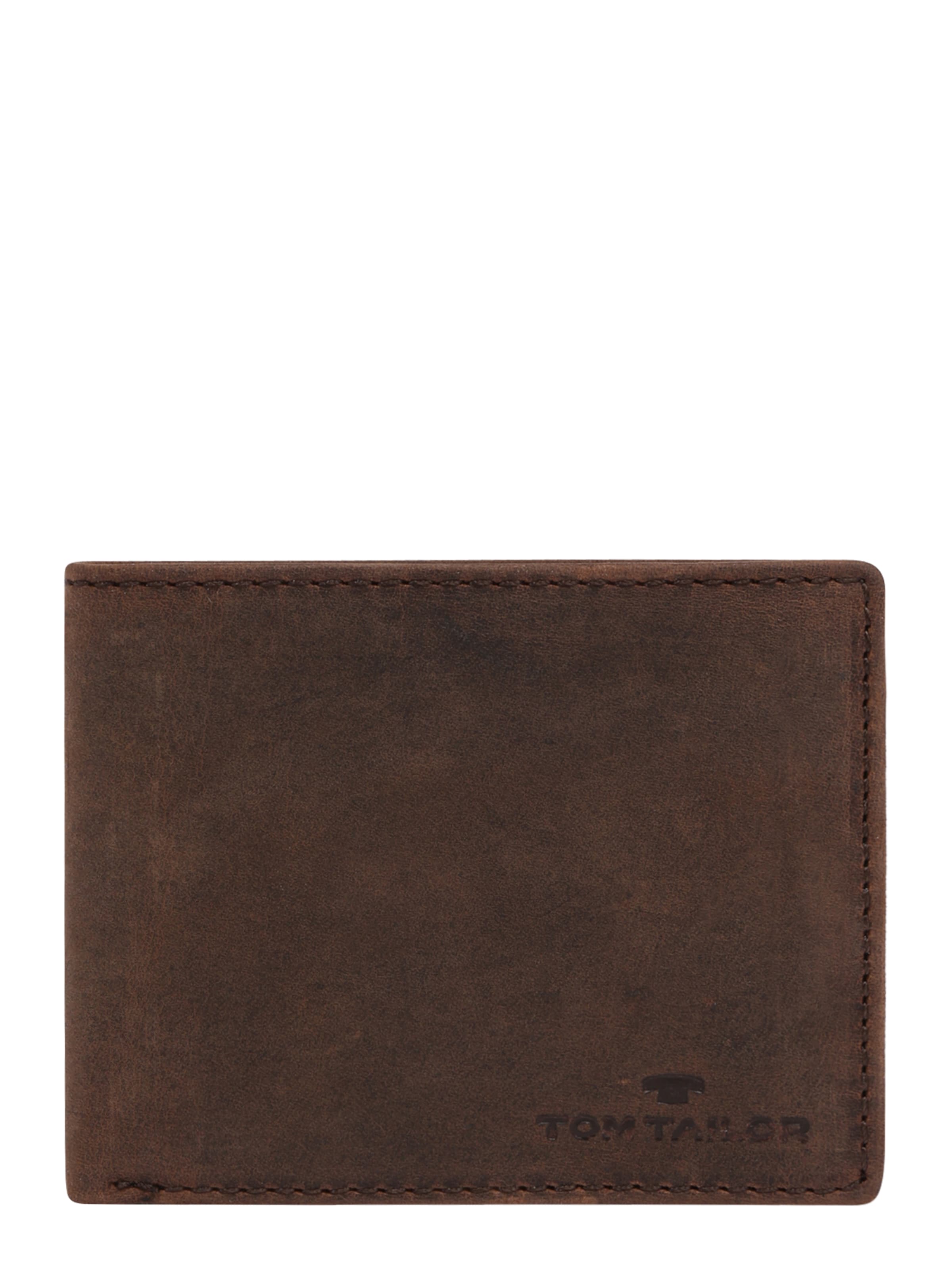 TOM TAILOR Kukkaro 'Ron' värissä ruskea: etupuoli