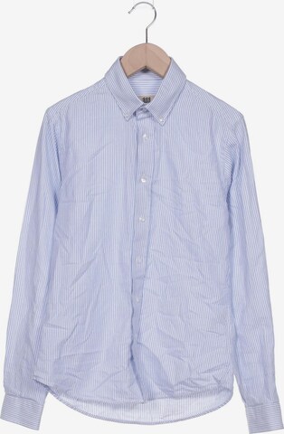 Bertoni Button Up Shirt in XS in Blue: front