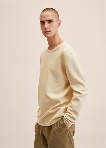 MANGO MAN Pullover 'Avena' in Beige