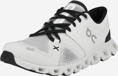 On Sneaker low 'CloudX3' i lysegrå / sort / uldhvid, Produktvisning