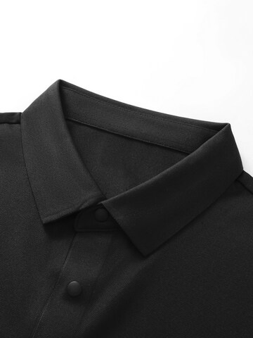 ALLTHEMEN Shirt 'Schimmer' in Black