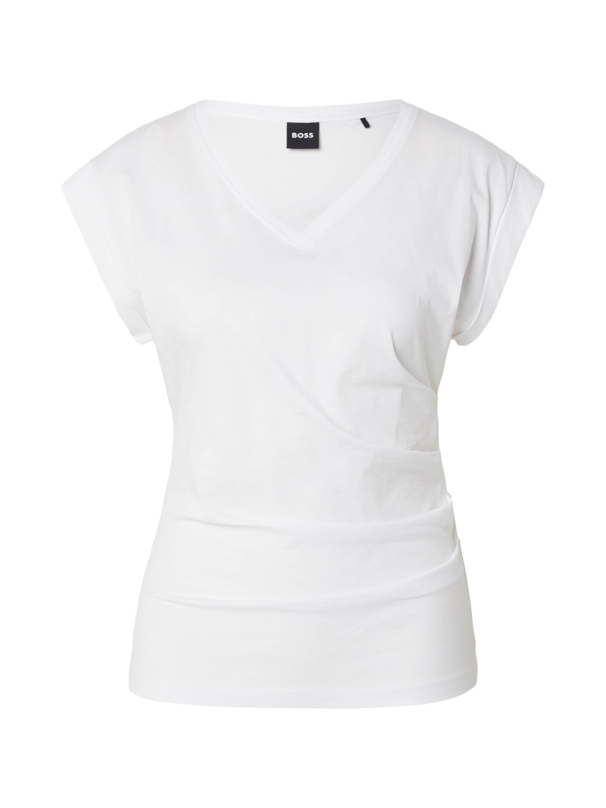 BOSS - Camisa 'Evka' em branco: frente