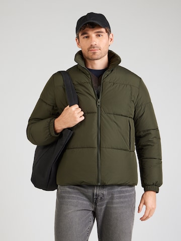 Only & Sons Prehodna jakna 'ONSDAVID' | zelena barva: sprednja stran