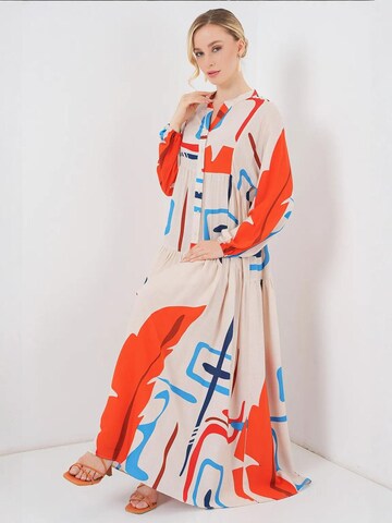 Bigdart Dress in White