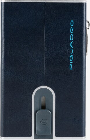 Piquadro Kreditkartenetui 'Blue Square' in Blau: predná strana
