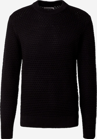 Pull-over 'CF Karl' Casual Friday en noir : devant