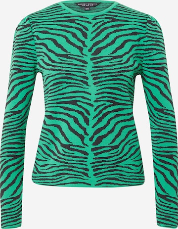 Dorothy Perkins Sweater in Green: front