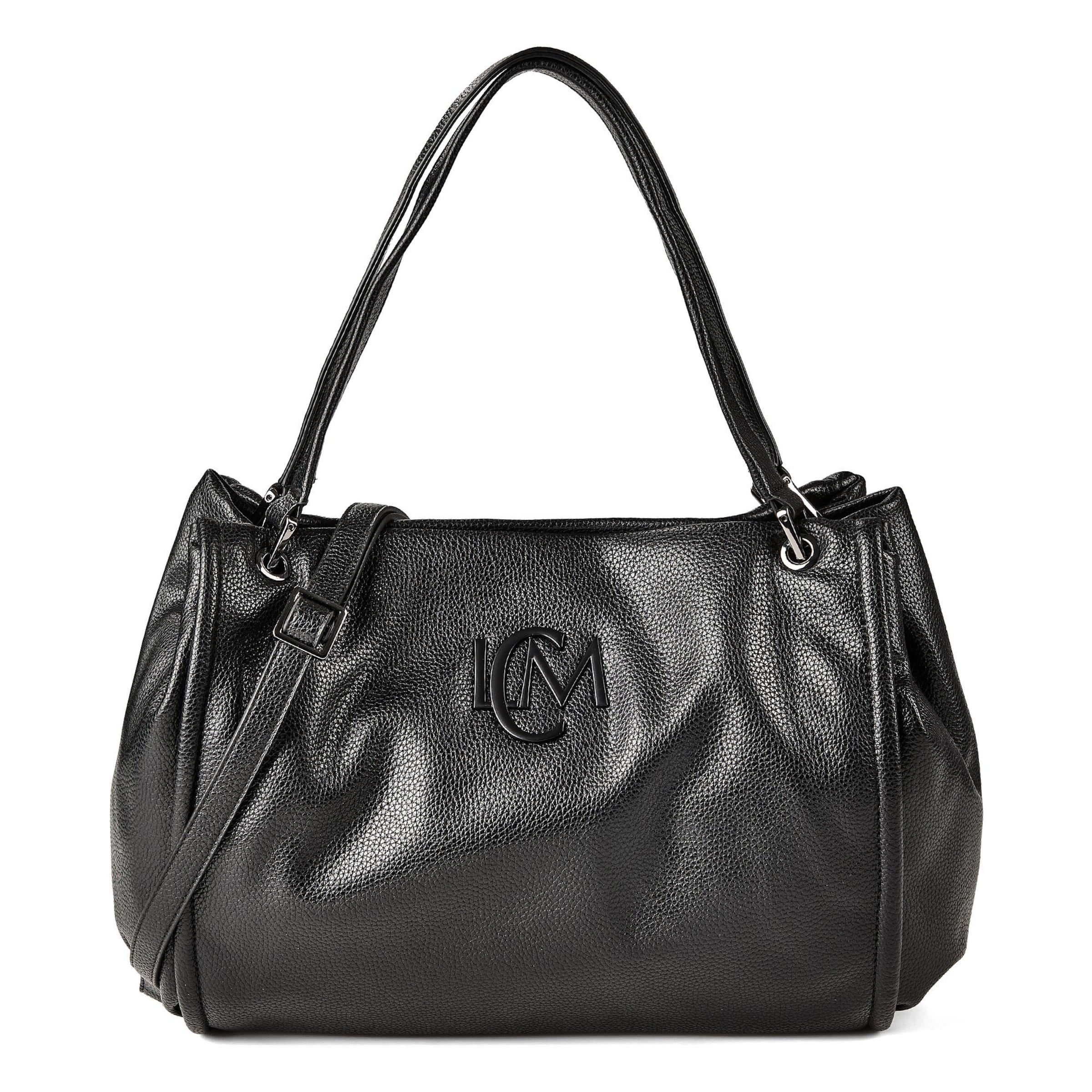 Sac bandoulière 'Rhonda' L.CREDI en noir : devant