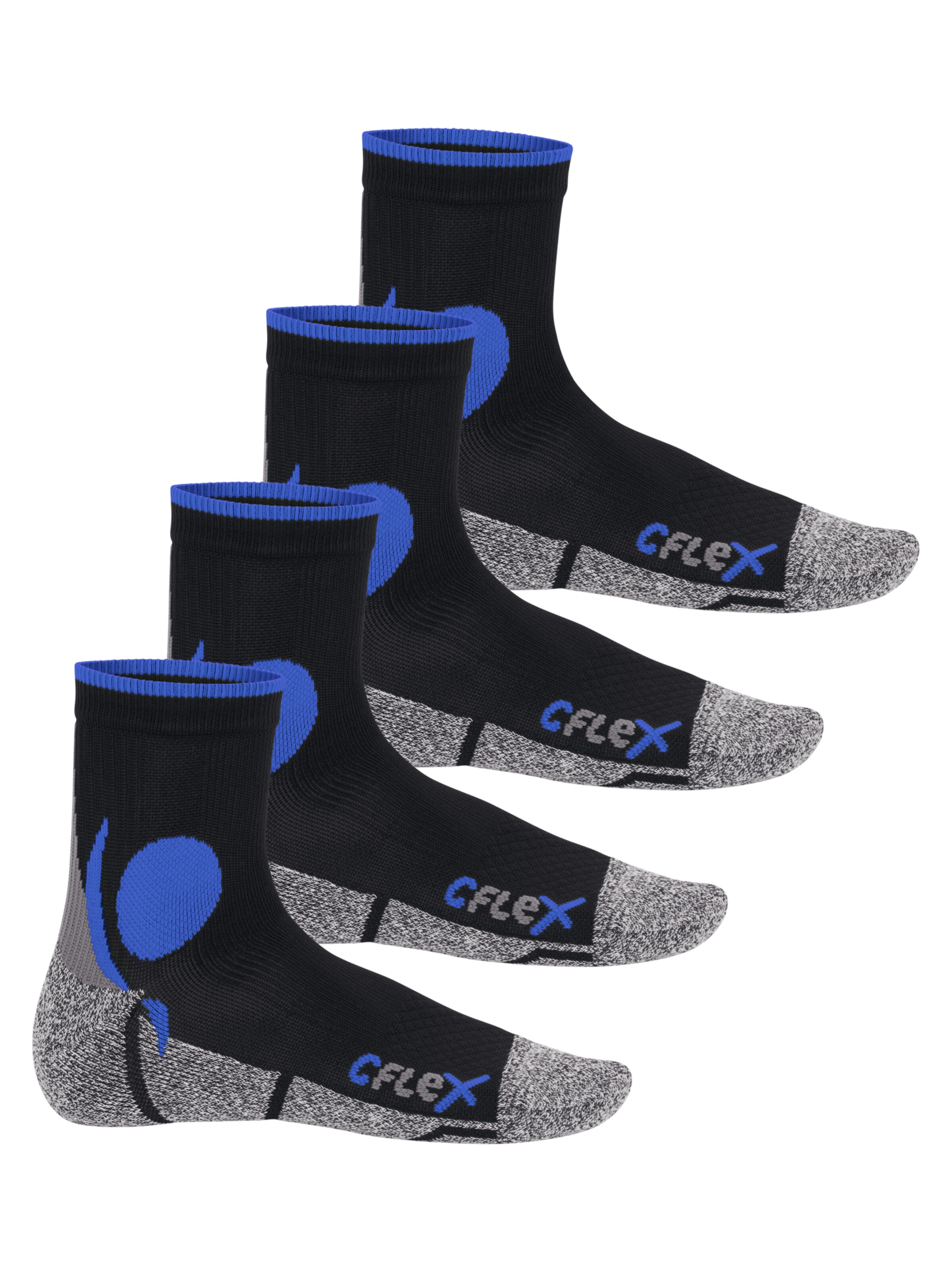 cflex Sportsocken‌ in Blau: Vorderseite
