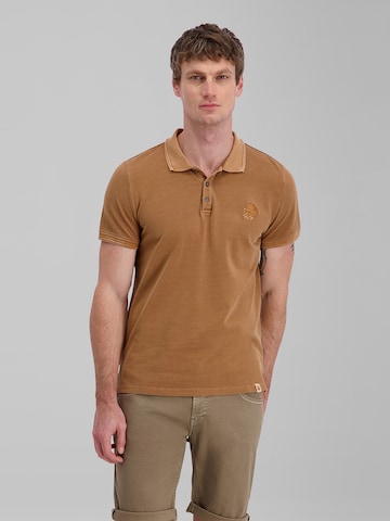 TIMEZONE Shirt 'Garment Dye' in Bronze: front