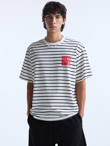 Pull&Bear T-Shirt in Blau: Vorderseite