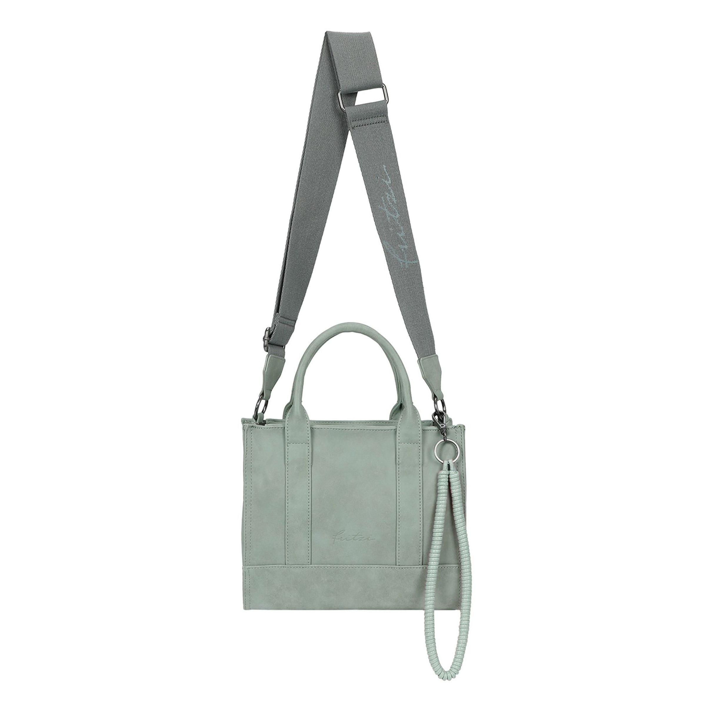 Borsa a mano di Fritzi aus Preußen in verde: frontale