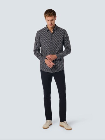 No Excess Regular fit Business shirt in Black