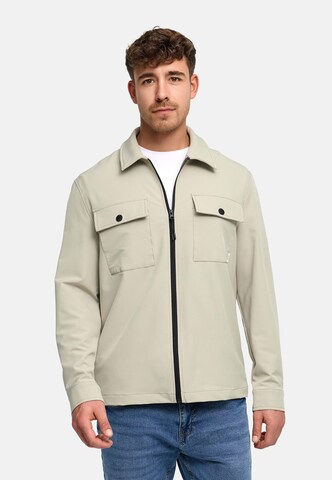 Fit confort Chemise business 'Rommie' INDICODE JEANS en beige : devant