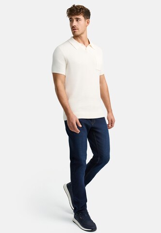 INDICODE JEANS Polo 'Harlo' in Weiß