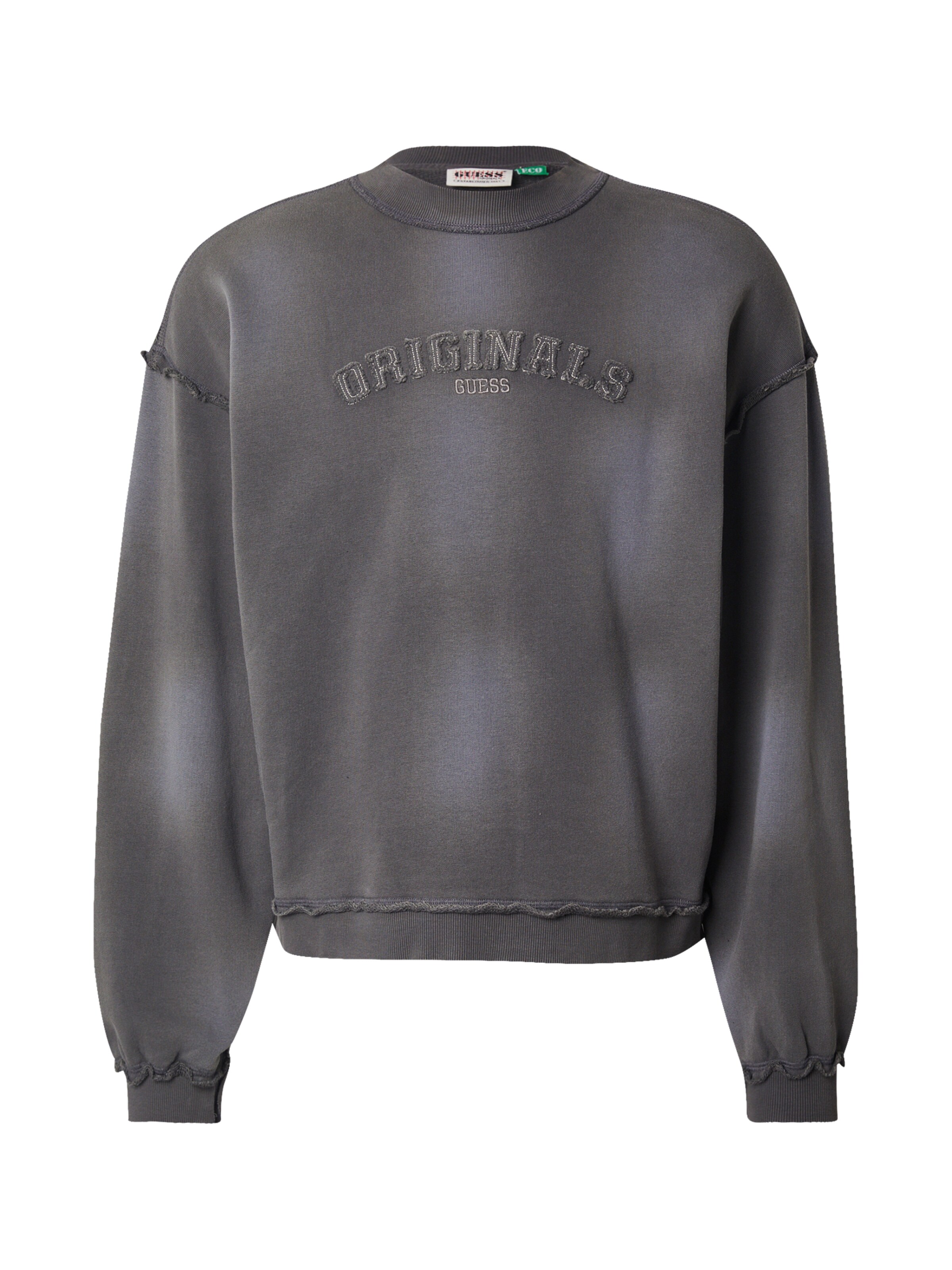 GUESS Originals Μπλούζα φούτερ σε γκρι: μπροστά