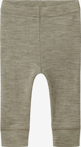 NAME IT - Skinny Leggings 'NBNWAX' en verde: frente