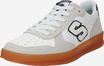 SKECHERS Matalavartiset tennarit värissä harmaa / musta / offwhite, Tuotenäkymä