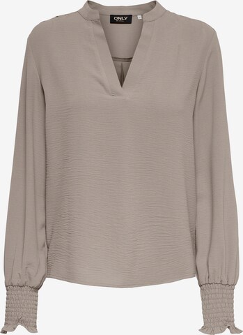 Camicia da donna 'METTE' di ONLY in beige: frontale