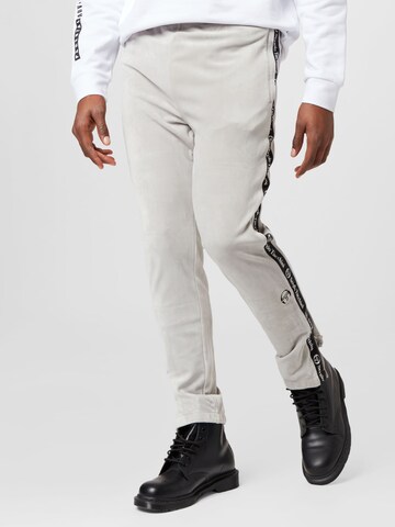 Sergio Tacchini Slimfit Broek in Grijs: voorkant