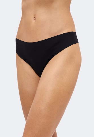 ETAM String 'Jessy' in Black: front