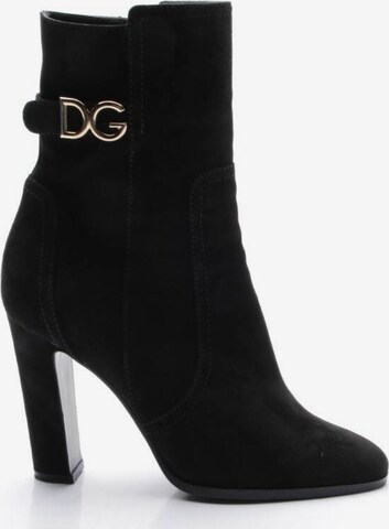 DOLCE & GABBANA Dress Boots in 37,5 in Black: front