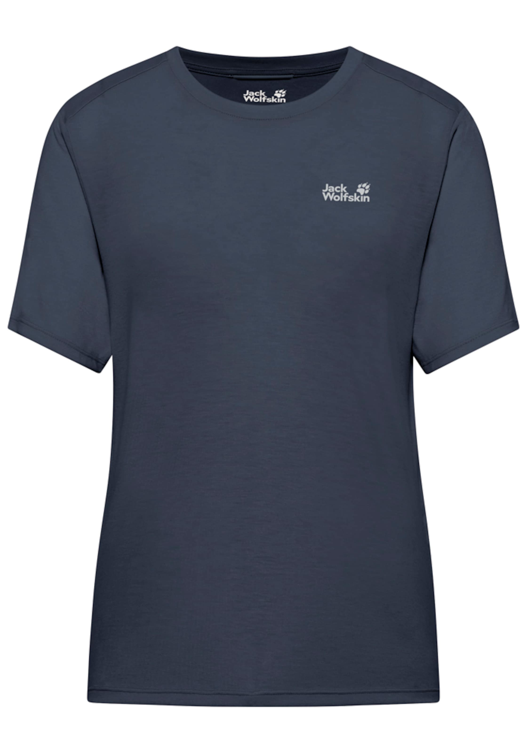 JACK WOLFSKIN Performance Shirt in Blue: front