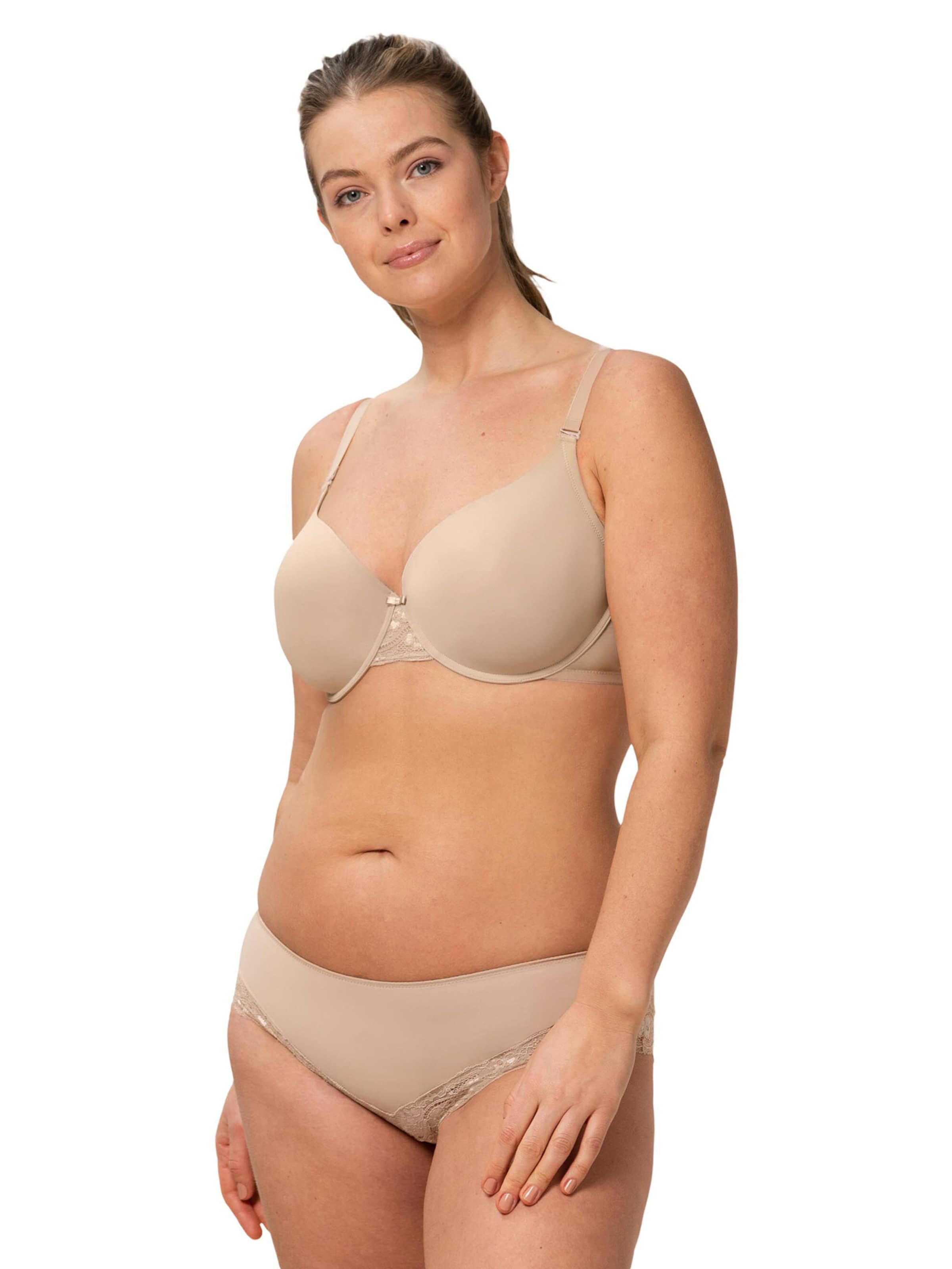 TRIUMPH T-shirt Bra ' Lovely Micro ' in Beige