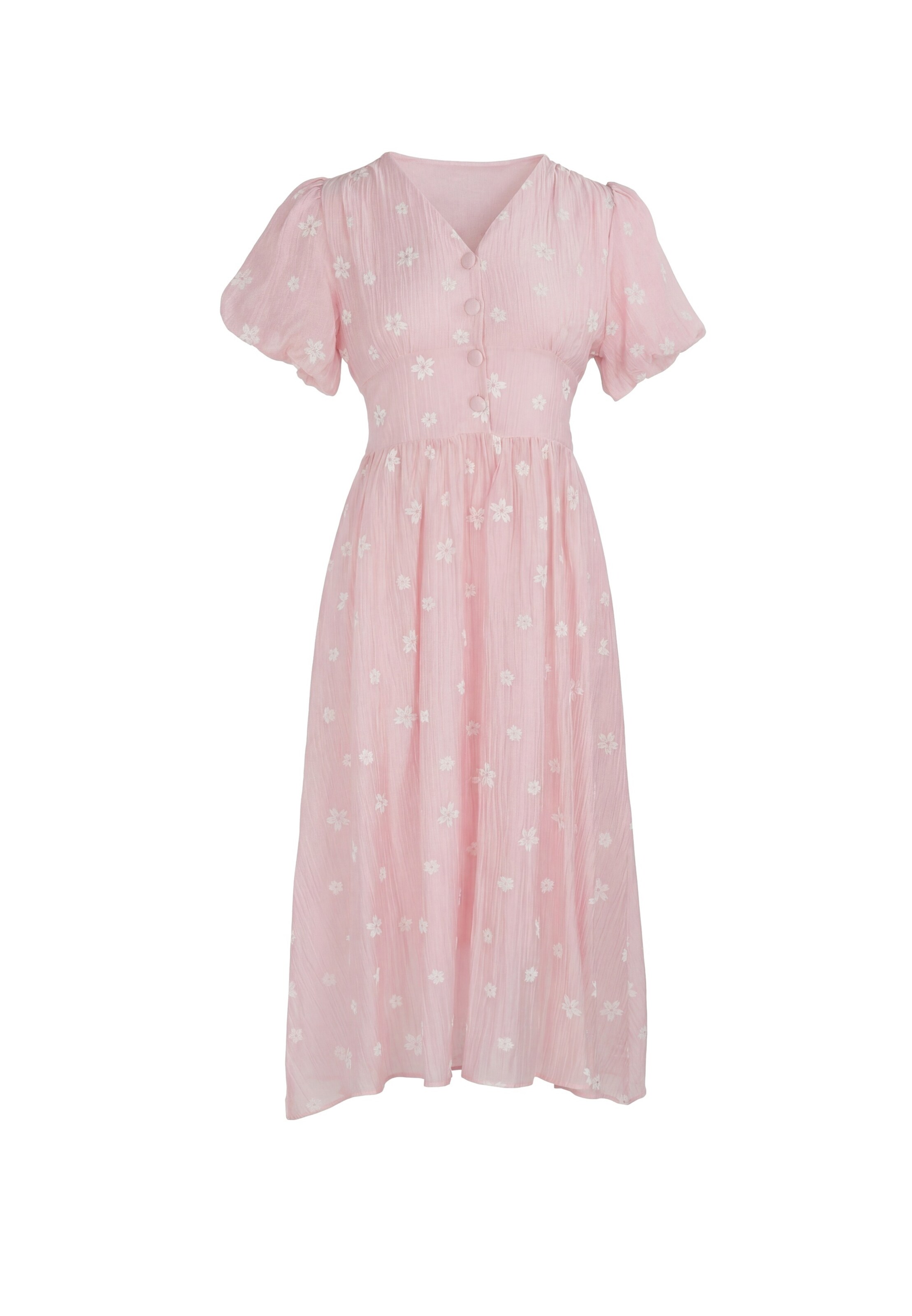 IZIA - Vestido en rosa: frente