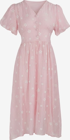IZIA - Vestido en rosa: frente