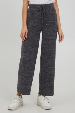 Oxmo Loose fit Pants 'Berenice' in Grey: front
