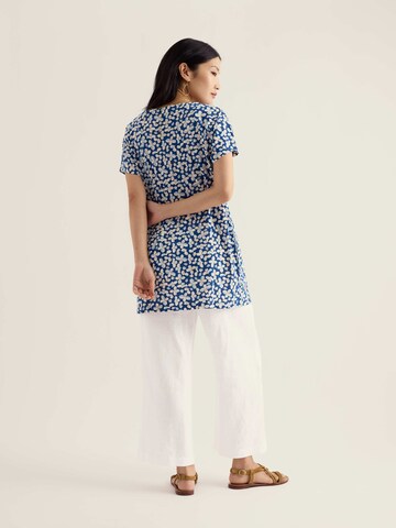 Seasalt Cornwall - Camisa 'Ocean Gaze' em azul