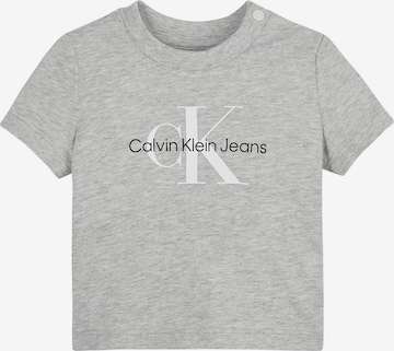 Calvin Klein Jeans Shirt in Grijs: voorkant
