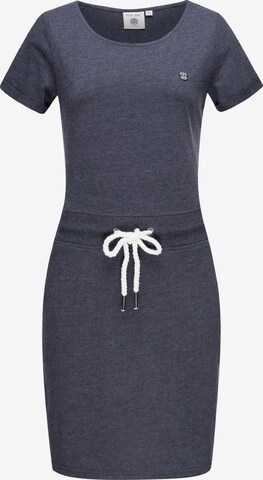Robe fourreau Peak Time en bleu : devant