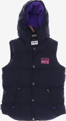 Superdry Vest in XS in Blue: front