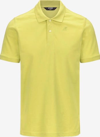 K-Way - Camiseta 'K-WAY AMEDEE PIQUE SLIM T-Shirt e Polo' en amarillo: frente