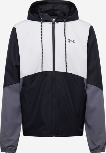 UNDER ARMOUR Chaqueta deportiva 'Legacy' en gris oscuro / negro / blanco, Vista del producto