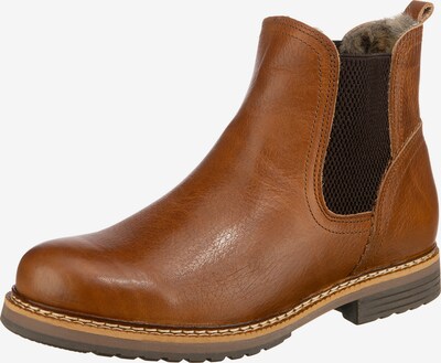 JOLANA & FENENA Chelsea Boots in cognac, Produktansicht