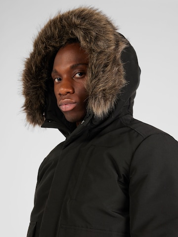 Superdry Winter Jacket 'Everest' in Black