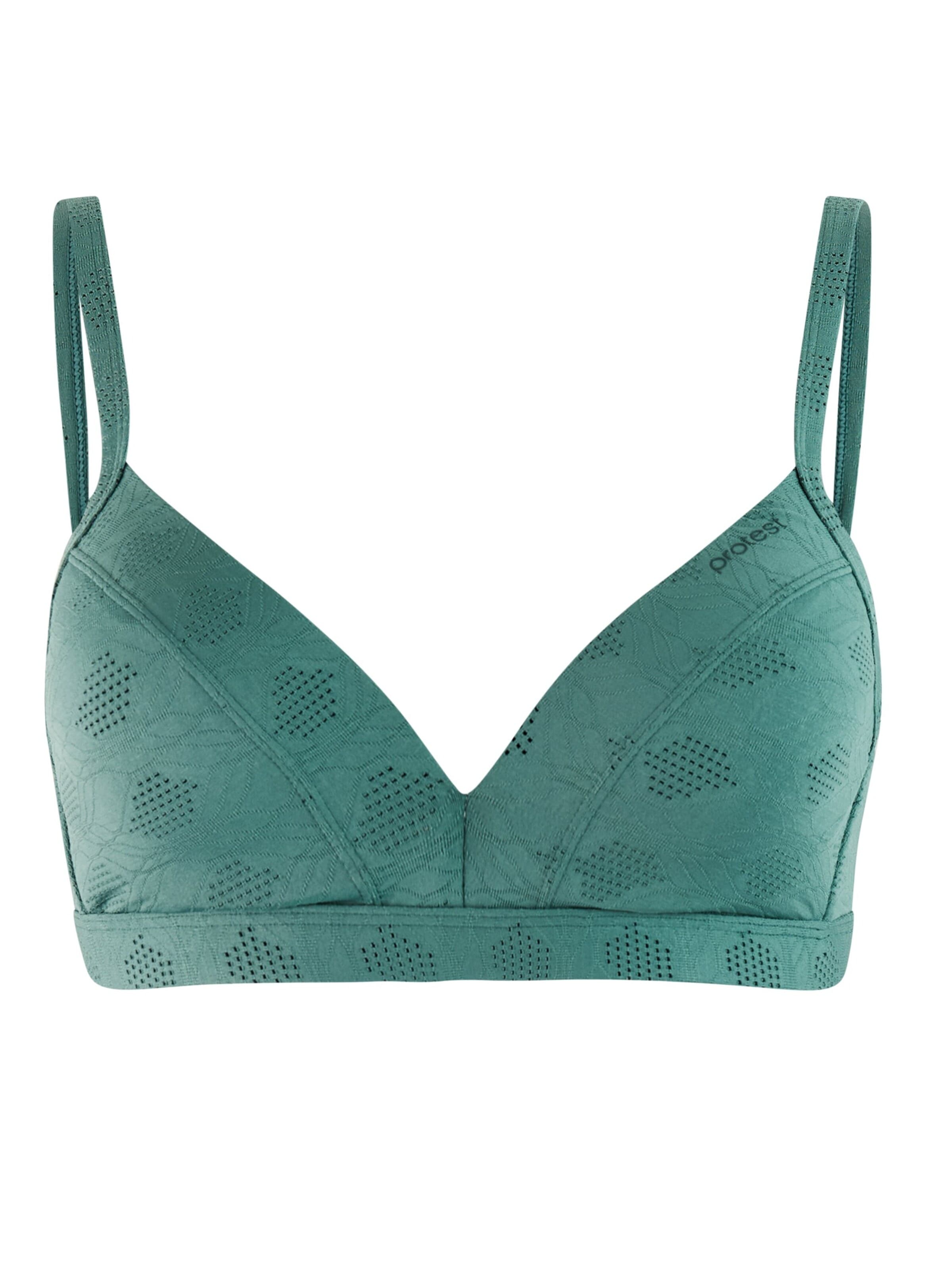 PROTEST Triangel Bikini 'PRTGlazy' in Groen