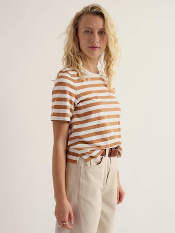Seasalt Cornwall Shirt 'Copseland' in Brown: front