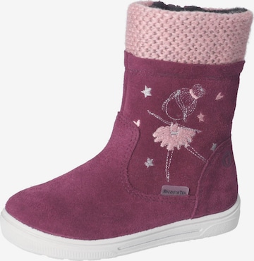 Bottes RICOSTA en rose : devant