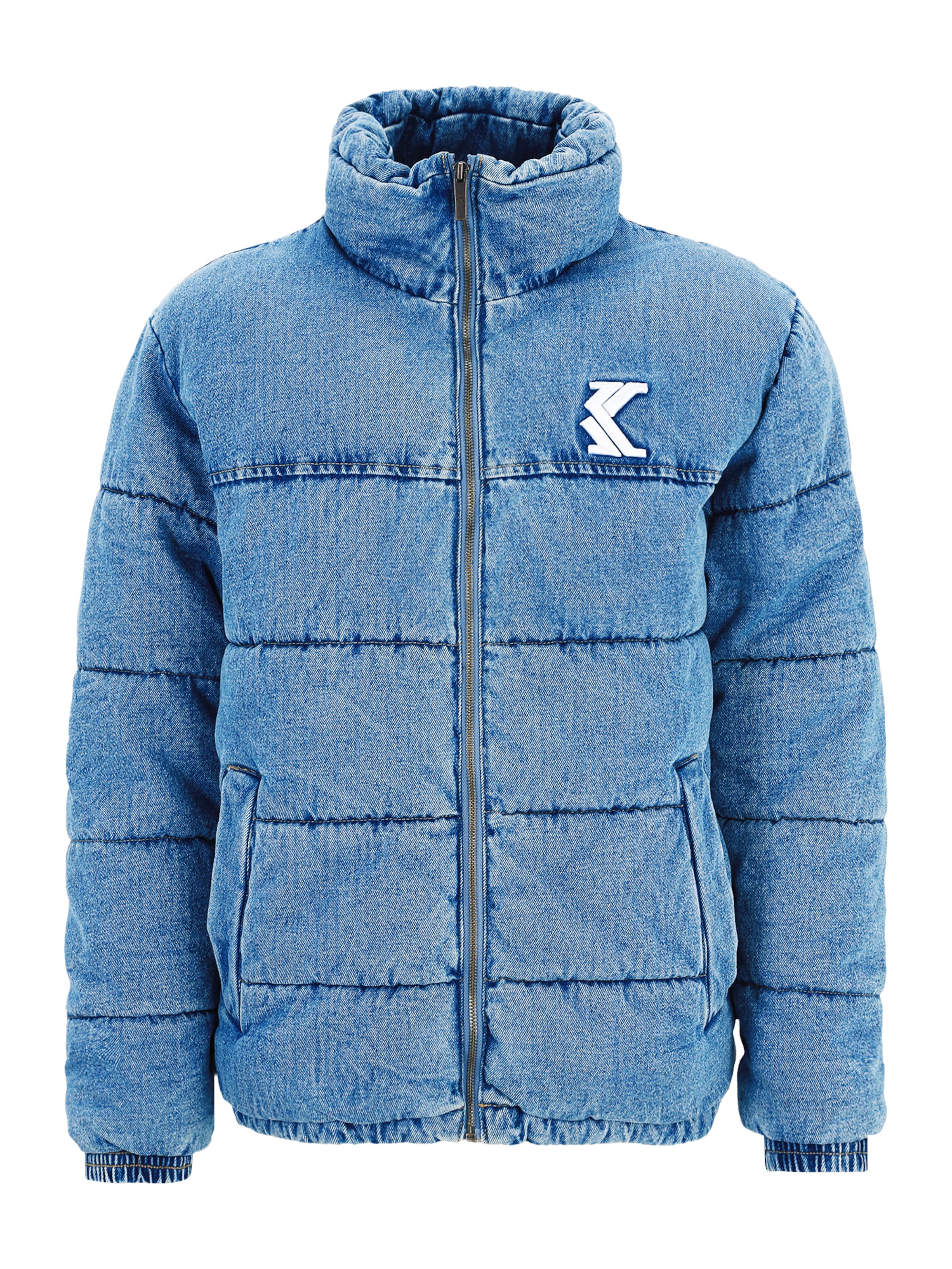 Karl Kani Overgangsjakke i blå: forside