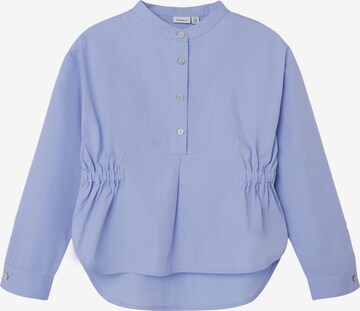 NAME IT Blouse in Blue: front