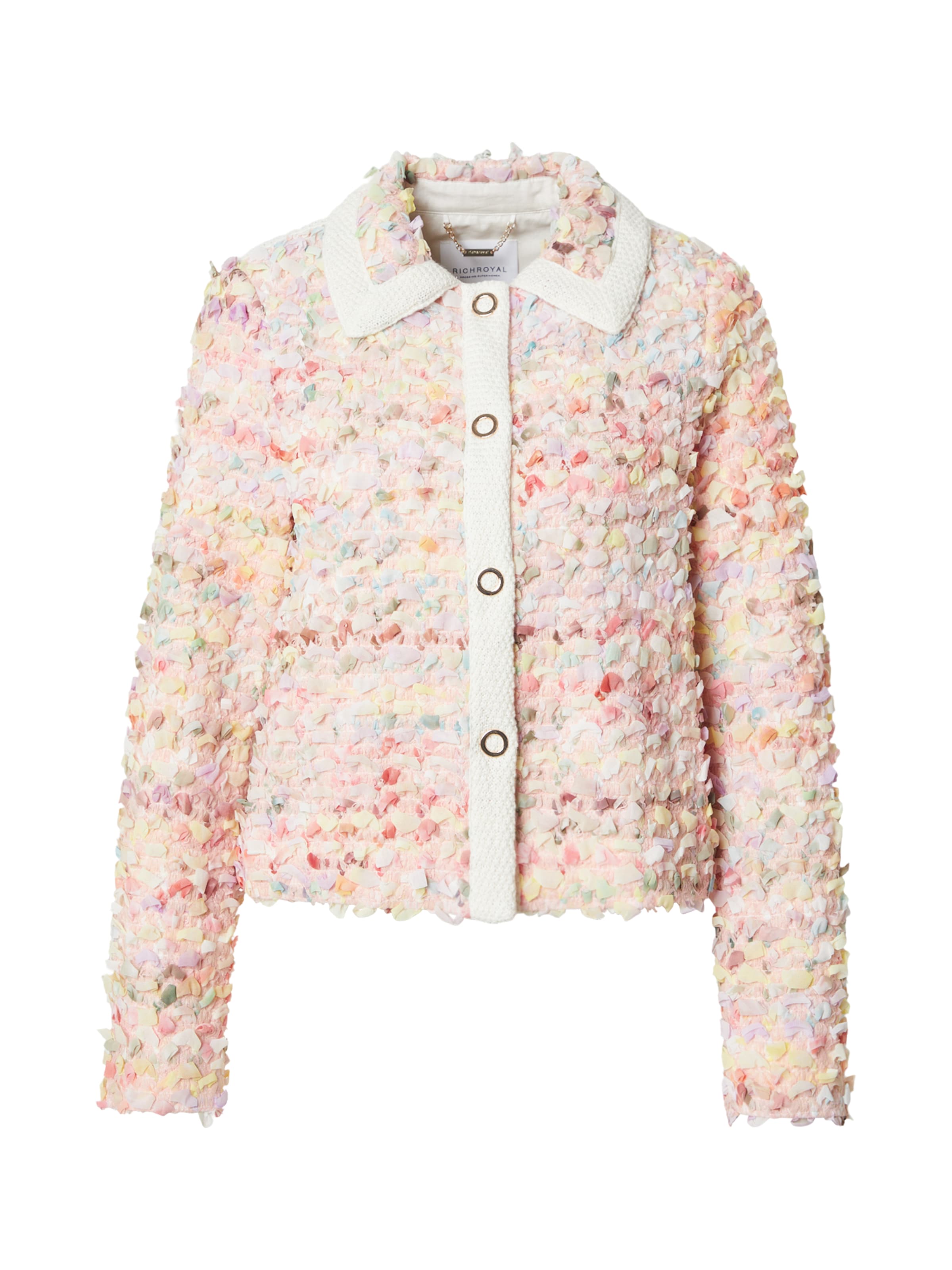 Rich & Royal Kardigán - Oranžová: predná strana