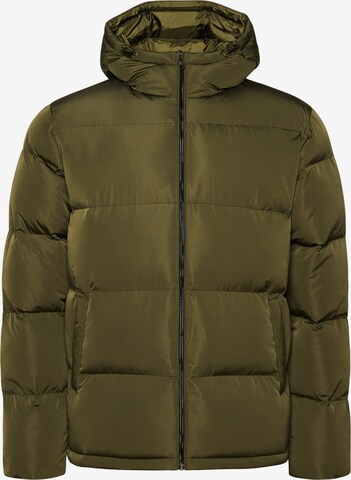 Superdry Winterjas in Groen: voorkant