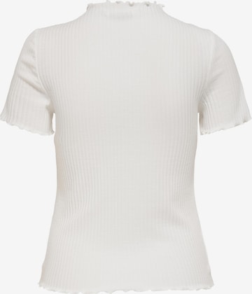 ONLY Тениска 'Emma' в бяло