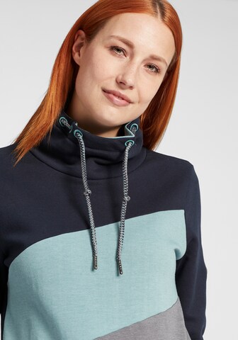 Oxmo Sweatshirt 'Agda' in Blauw